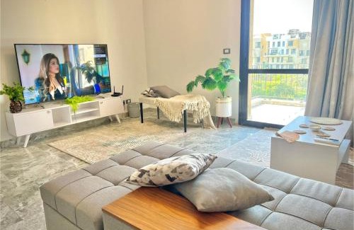The 5th Settlement Apartamento | Panoramic View Luxury 2 Beds Hotel Apart - East Town Compound - Sodic - New Cairo - Cairo
