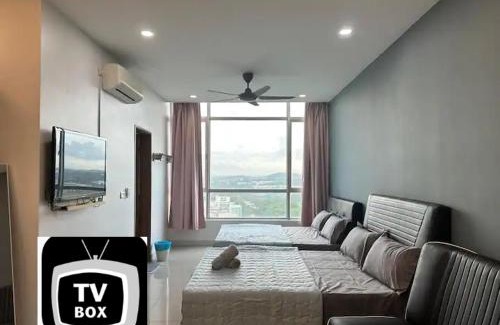 Johor Bahru Apartamento | Panoramic View - UTM Paradigm -TVBOX