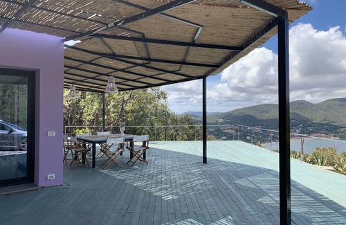Procchio Casa | Villa panorámica en el golfo de Procchio