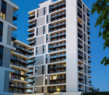 Nowe Miasto Apartamento | Panoramica House 17 piętro, darmowy parking,samodzielne meldowanie, faktura vat