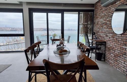 Kabatas Apartamento | Panoramik boğaz manzaralı daire