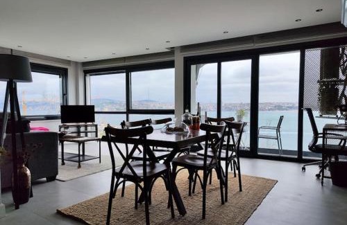 Kabatas Apartamento | Panoramik boğaz manzaralı daire