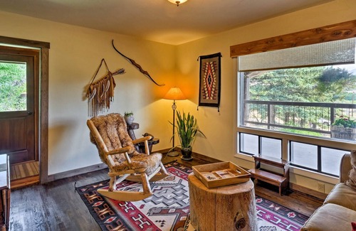 Paonia Apartamento | Paonia Apt. en Working Farm w / Deck & Mtn. ¡Puntos de vista!