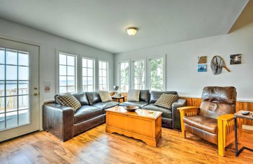 Hobucken Casa | Paradise Point Pamlico River Home with Dock and View