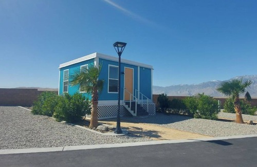 Desert Hot Springs Casa | Paradise Tiny Home - Space 3 with Gorgeous Mountain Views