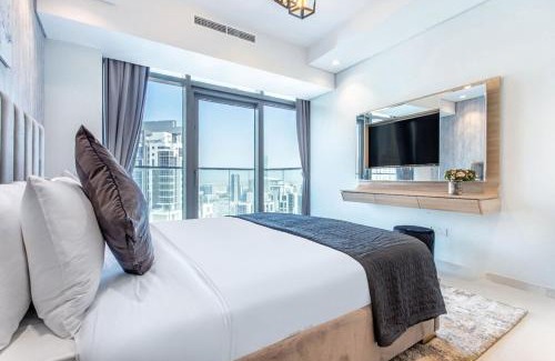 Downtown Dubai Apartamento | Paramount Hotel Midtown 2BR with Burj Khalifa Views