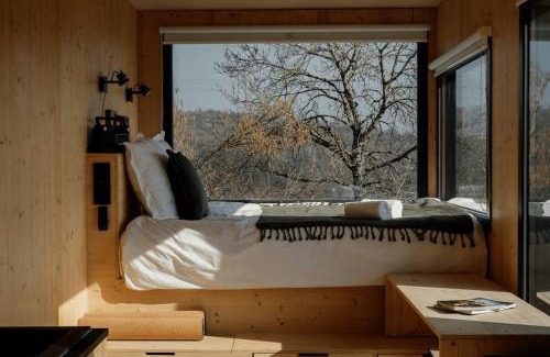Saint-Martin-du-Mont Chalet De Esquí | Parcel Tiny House Cuverie au coeur des vignes