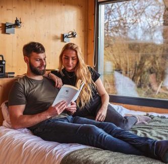 Saint-Marcel-dʼUrfe Chalet De Esquí | Parcel Tiny House Péa au coeur de la Loire