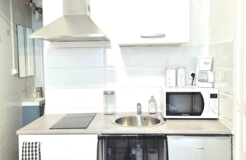 Moulin de la Vierge Apartamento | Paris 14 eme: Superb studette, quiet and bright