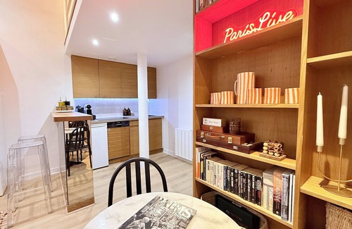 Saint-Merri Apartamento | Paris Live, 1 BR/1 BA, 4 people, 430 sq ft