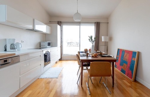 Amerique Casa | Paris-Maison-appartement-7 chambres métro Jourdain