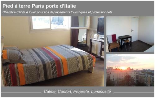 Le Kremlin-Bicetre Casa | Paris Porte d'Italie - Chambre à louer avec parking et vue sur Paris