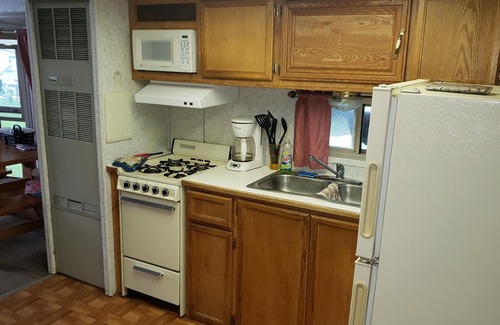 Crown Point Casa | Park Model Rental en Campground.