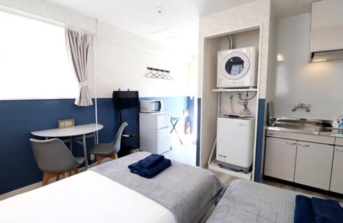 Motobu Hotel | Park Side Mori202 Twin Room / Kunigamigun Okinawa