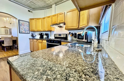 Downtown Baltimore Casa | Amplio encanto de la casa de campo y comodidad en Patterson Park