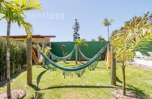 Vargem Pequena Casa | Cabaña Papagayo - Piscina Climatizada