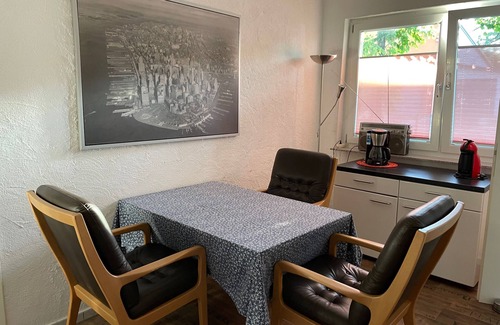 Speyer Apartamento | Pasture 1 - 50 m2 apartment with terrace on the ground floor - Ferienwohnungen Hasenpfühlerweide