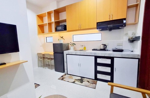 Dipolog Apartamento | Patio 1st floor 1-bedroom apartment in delightful Dipolog City with AC