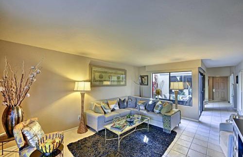 Palm Desert Casa | Patio and Mountain Views Palm Desert Townhome