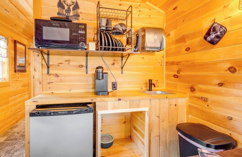 Sevierville Cabina | Patio, Fire Pit & Grill: Central Sevierville Cabin