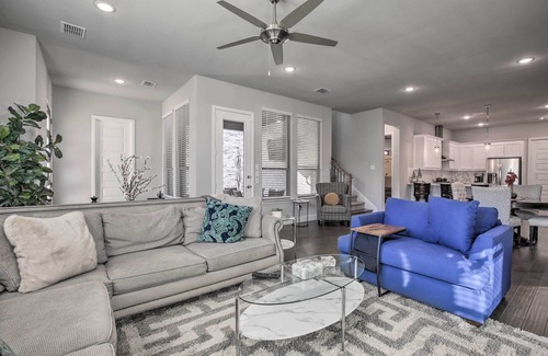 Frisco Casa | Patio & Game Room: Modern Home in Frisco