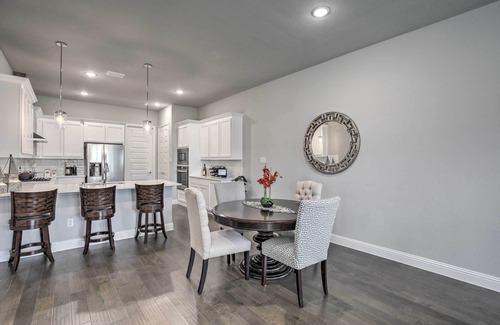 Frisco Casa | Patio & Game Room: Modern Home in Frisco