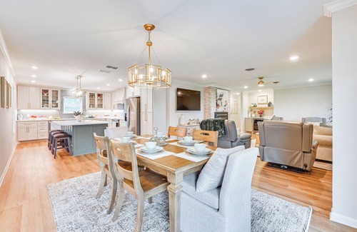 Judson Casa | Patio, Yard, Views: Modern Home in Longview