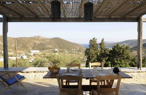 Patmos Villa | Patmos Villa de vacaciones con impresionantes vistas
