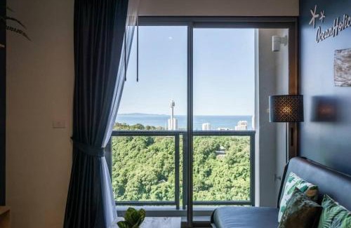 Samut Sakhon Apartamento | Pattaya private high FL sea view
