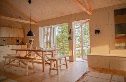 Ii Chalet De Esquí | Pauha - Aurora Nights at the Seaside Cabin