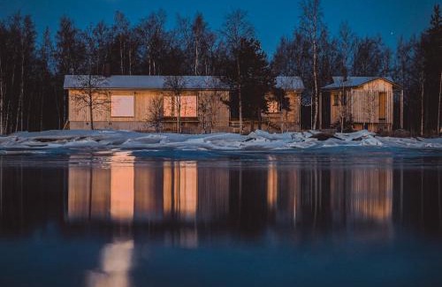 Ii Chalet De Esquí | Pauha - Aurora Nights at the Seaside Cabin