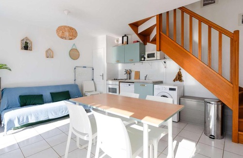 Saint-Pierre-la-Mer Villa | Pavillon 3 pièces avec vue mer, piscine et terrasse, animaux admis - FR-1-409-278