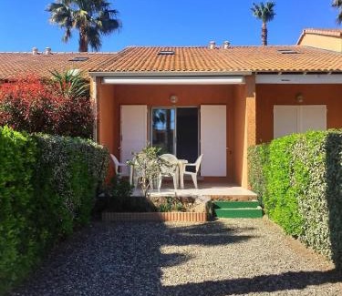 Valras-Plage Casa | Pavillon pour 4 personnes dans une résidence avec piscine