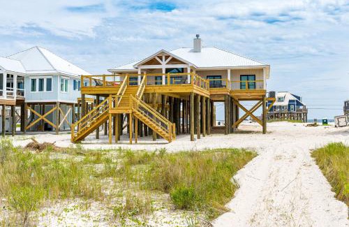 Dauphin Island Casa | Pawprints in the Sand