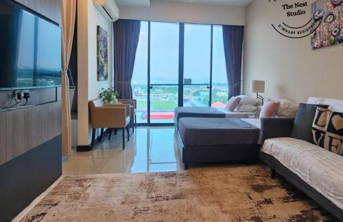 Kampung Bahasa Kapor Apartamento | PD D'Wharf The Nest Studio With 50' Smart TV & Free WIFI