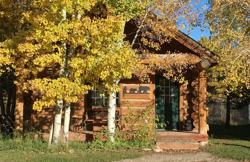 Rigby Cabina | Peaceful 1-bedroom log cabin “Bear” in Ririe