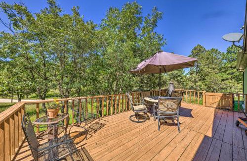 Alto Casa | Peaceful Alto Home with Deck about 12 Mi to Ski Apache!