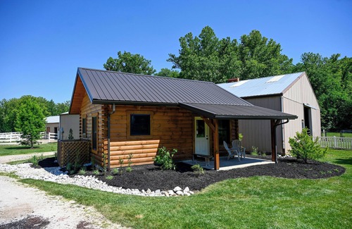Pacific Cabina | Peaceful and cozy equestrian saturated retreat