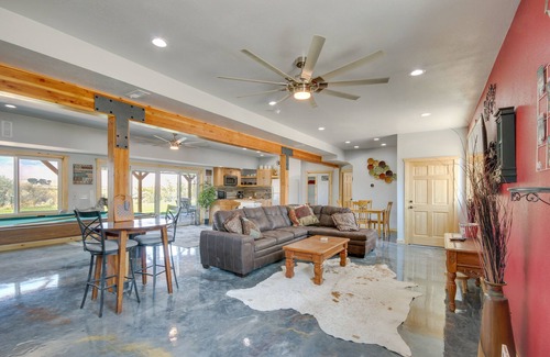 Belfry Casa | Peaceful Belfry Retreat on 14 Acres w/ Grill!