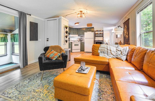 Chester Casa | Peaceful Brookside Getaway ~10 Mi to Okemo Slopes!