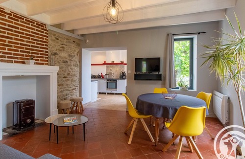 Rochefort-sur-Loire Cabaña | Casa tranquila en viñedos con jardín y aparcamiento privado