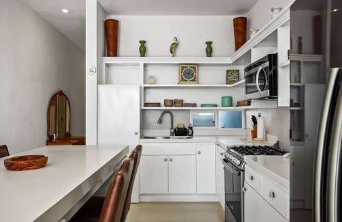 La Paloma Villa | Peaceful dog-friendly villa with outdoor pool, rooftop patio, beach views, & AC