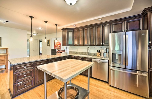 Williamstown Casa | Peaceful Family Home w/ Fire Pit & Large Yard