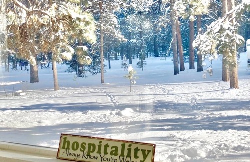 Monument Casa | Peaceful Forest feel 5ac, Comfy 3bd Monument hidden but close, Deer, USAFA 10mi