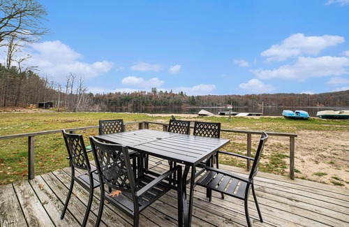 Gaylord Casa | Peaceful Lakefront Home w/ Great Amenities