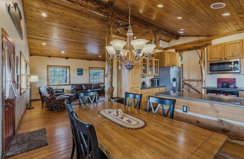 Timber Ridge Ranch Casa | Peaceful Mountain Home with Deck Views, Game Room, and Easy Uptown Access