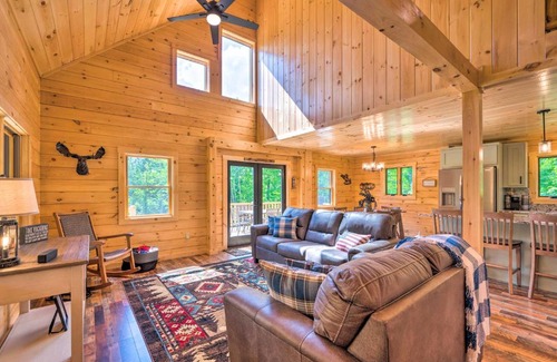 North Haverhill Casa | Peaceful North Haverhill Haven with Wood Fire Pit