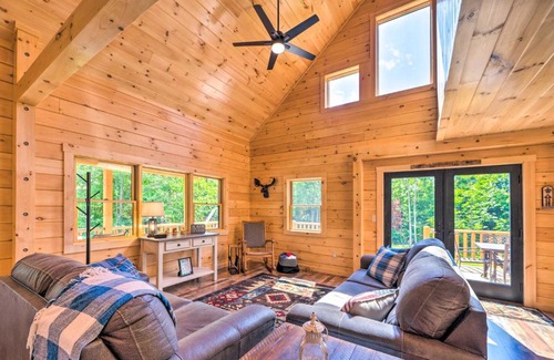 North Haverhill Casa | Peaceful North Haverhill Haven with Wood Fire Pit