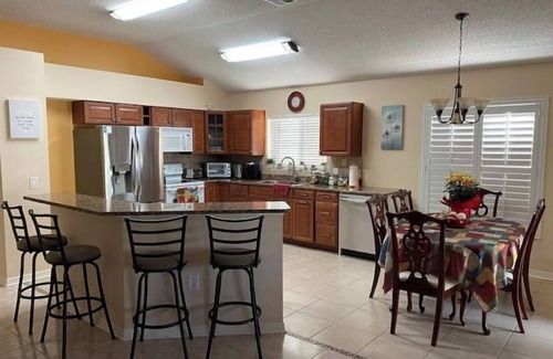 Town 'n' Country Casa | Peaceful Pool Home Near Airport Heated pool