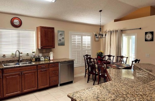 Town 'n' Country Casa | Peaceful Pool Home Near Airport Heated pool